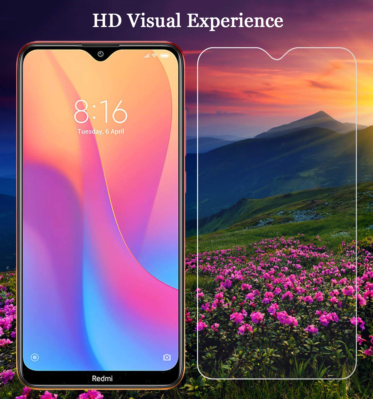 Bakeey-3pcs-Xiaomi-Redmi-8--Xiaomi-Redmi-8A-HD-Clear-Anti-explosion-Tempered-Glass-Screen-Protector--1586645-7